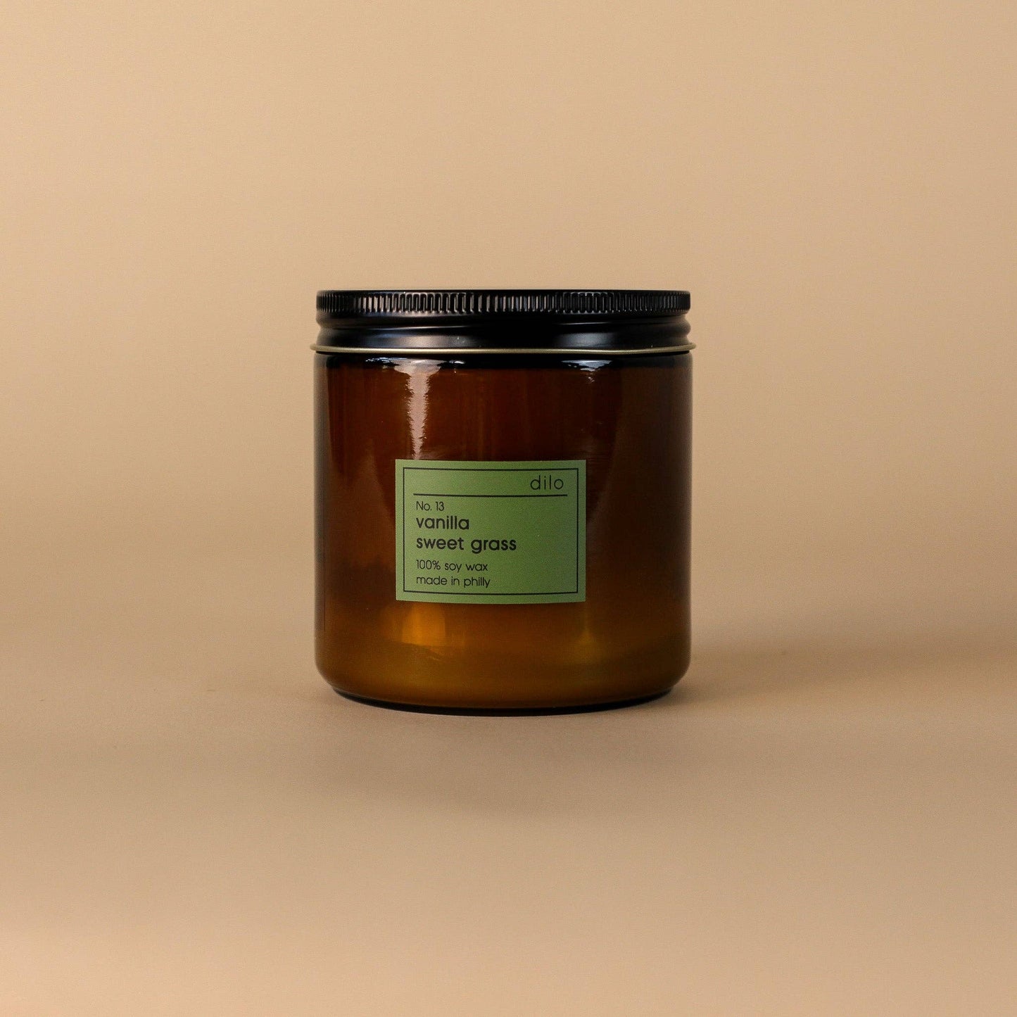 No. 13 - Vanilla Sweet Grass Candle: 3.5 oz