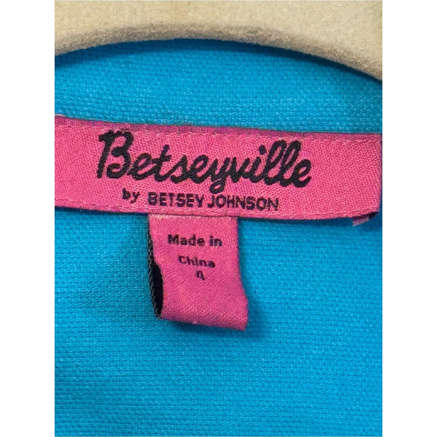 Betsey Johnson Y2K Era Sample MC Grommet Jacket Size 4