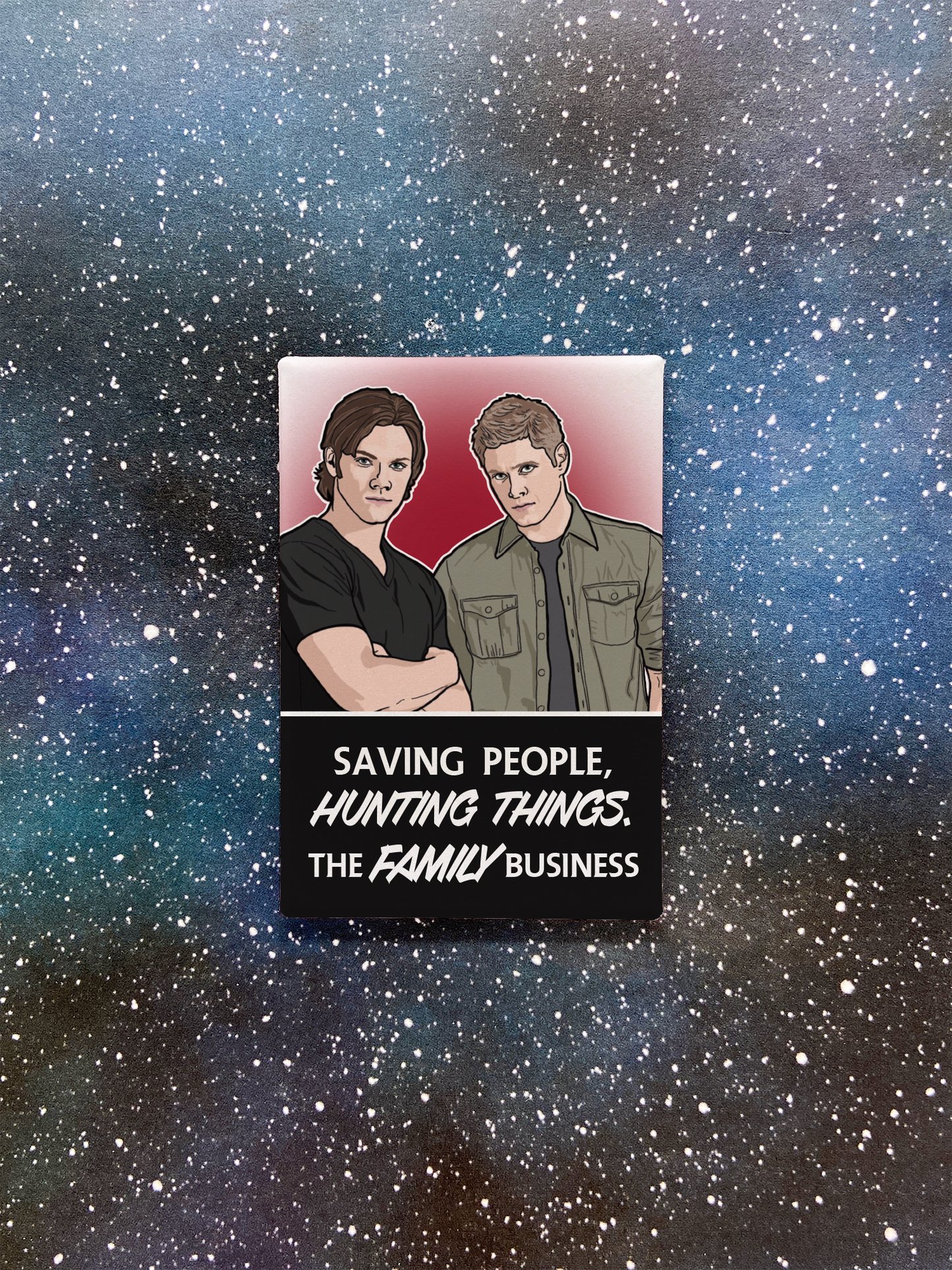 Supernatural Souvenir Magnet - Sam and Dean