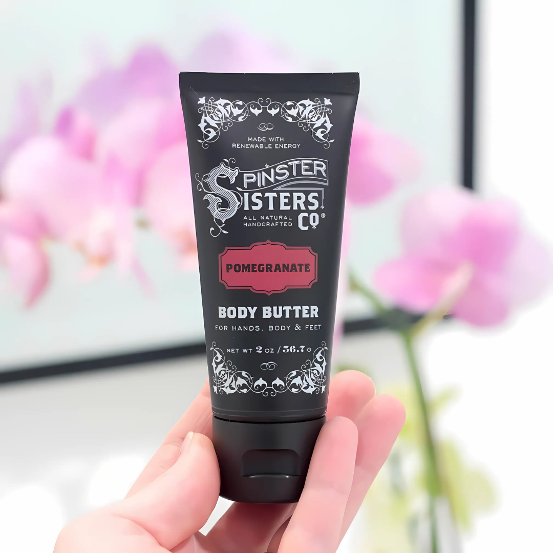 Fair Trade Shea Body Butter Lotion: Deeply Moisturizing: Moss + Magnesium