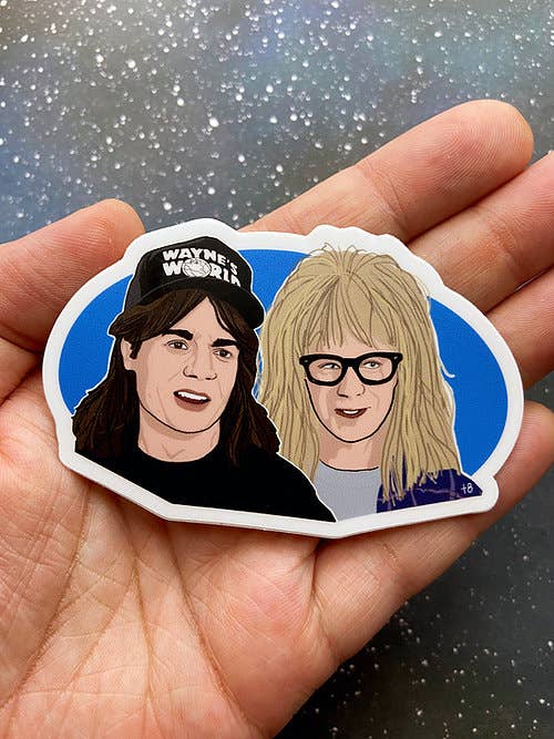 Vinyl Decal - Wayne and Garth - Wayne’s World