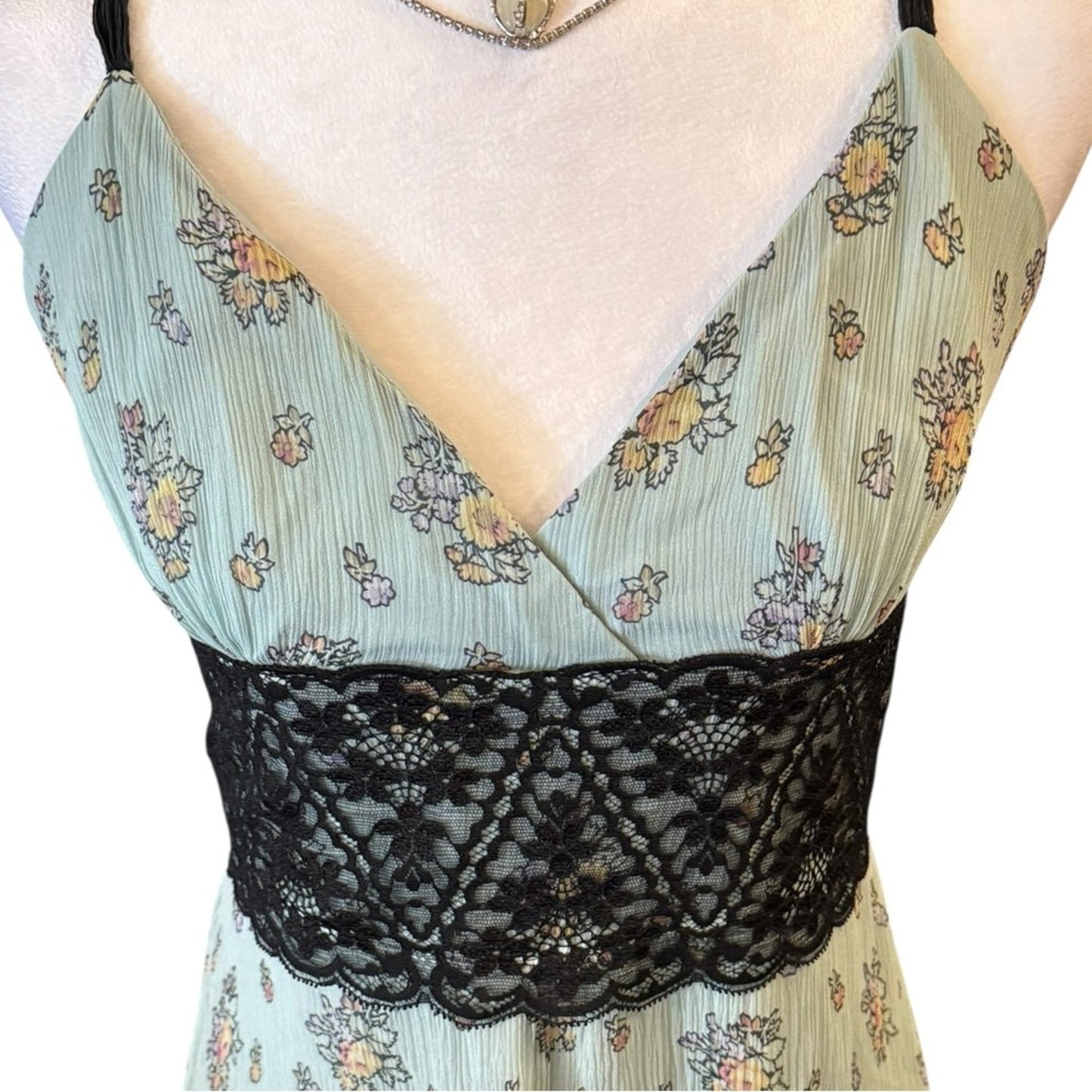 Betsey Johnson Silk Y2K era Black Label Dress Size 8