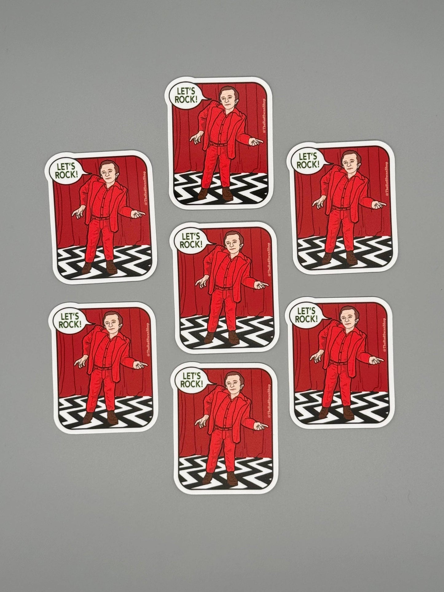Vinyl Decal - Twin Peaks - Man From Another Place