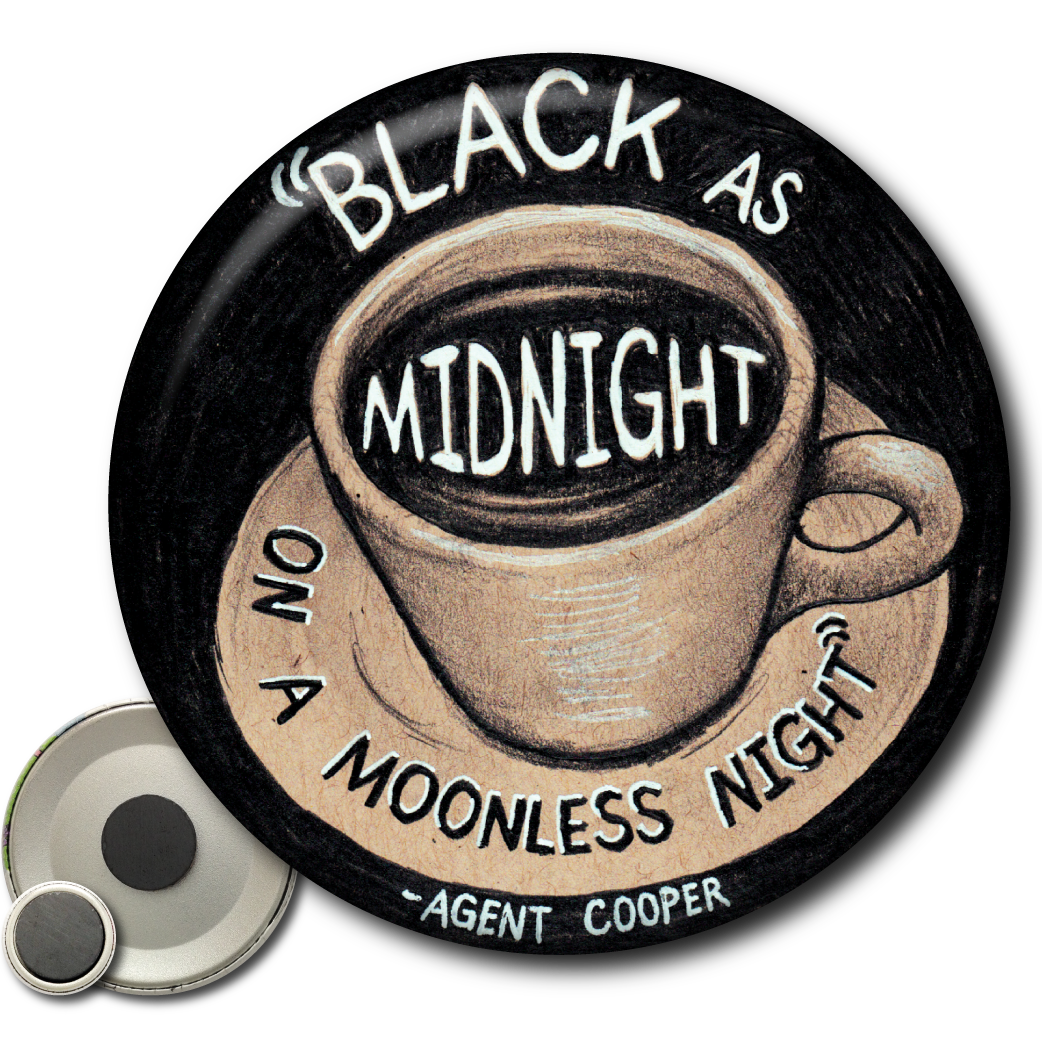 Twin Peaks (6-Pack) - Magnets: Small 6-pack magnets