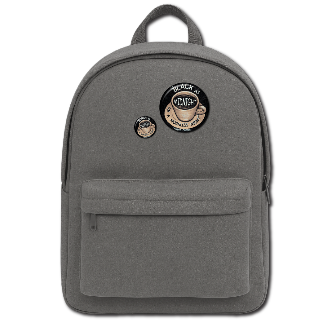 Black as Midnight (Twin Peaks) – Pin: Small Button