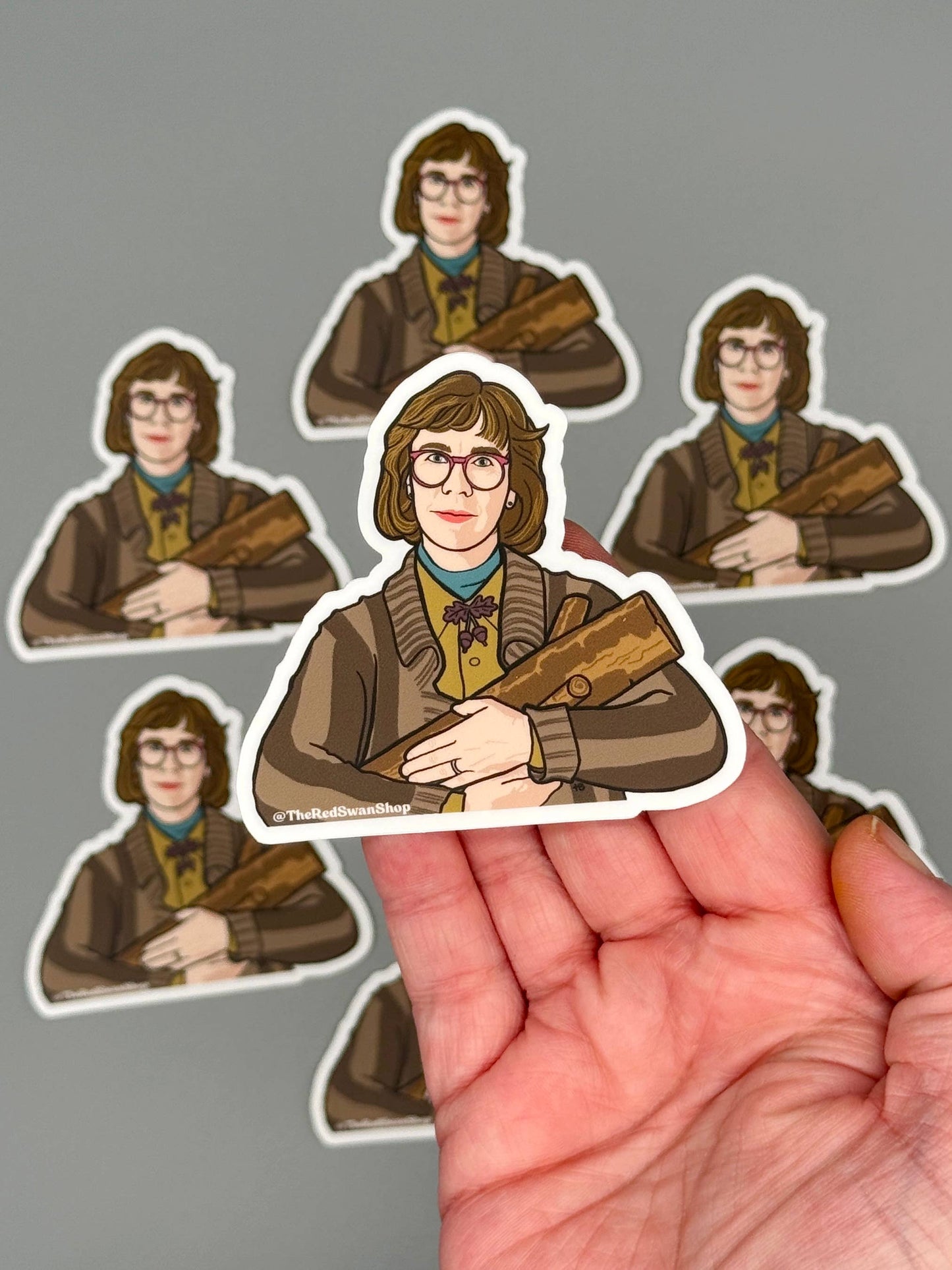 Vinyl Decal - Twin Peaks - Log Lady