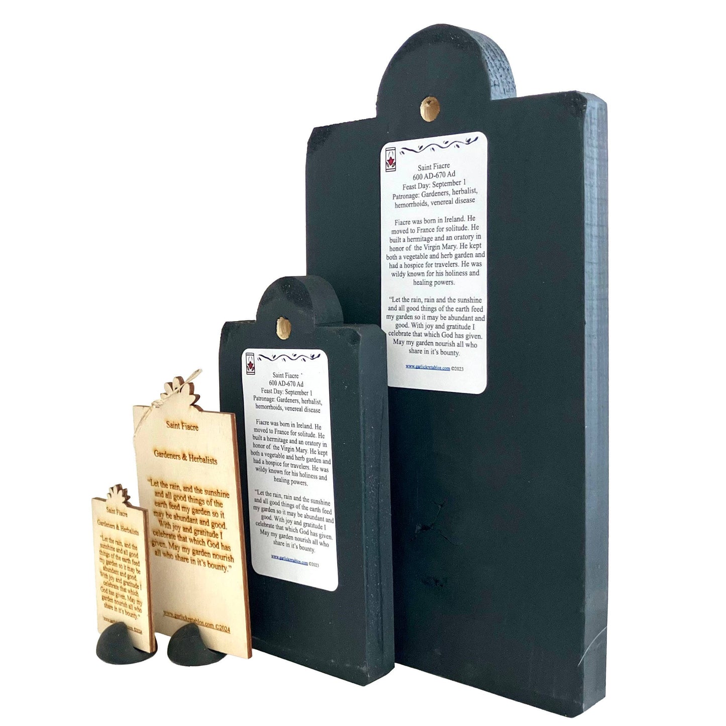Saint Fiacre - Gardeners, Herbalists: Pocket
