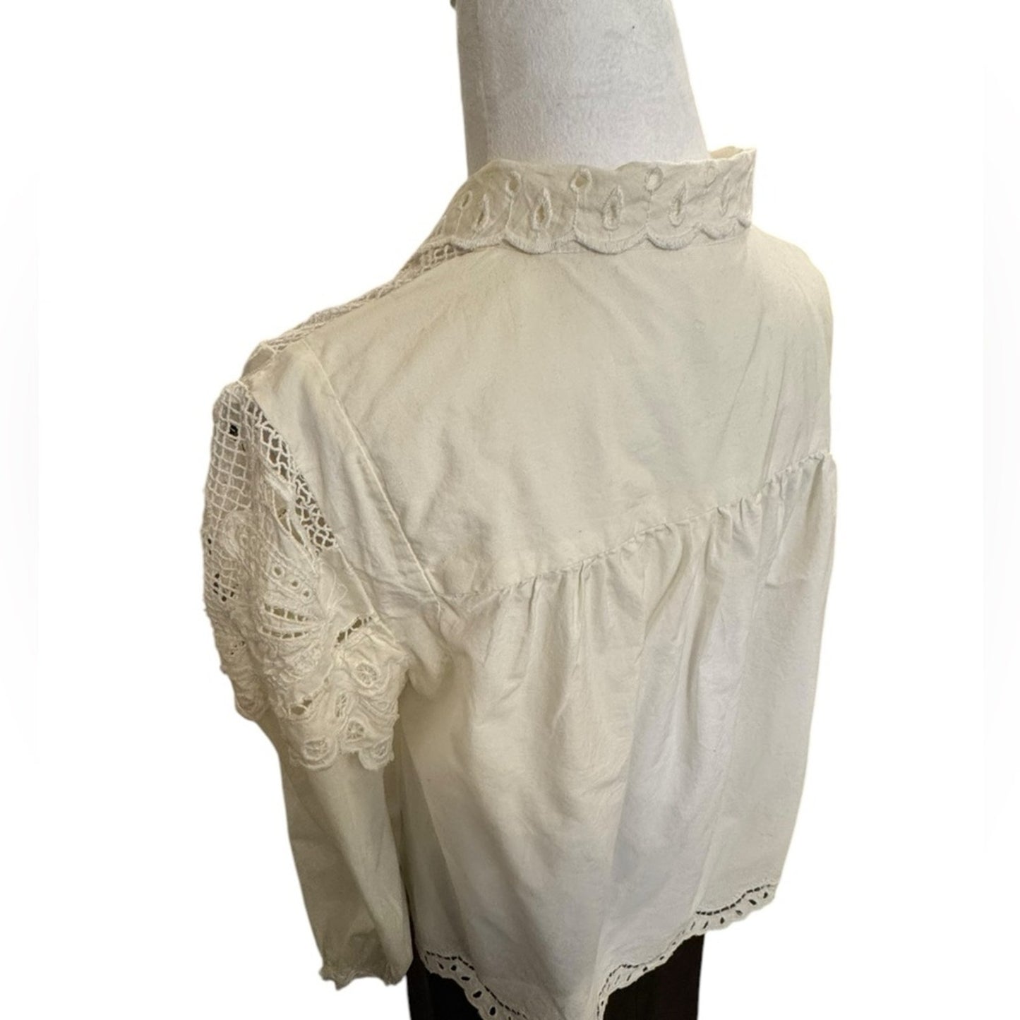 Anthropologie Bohemian Blouse Size L
