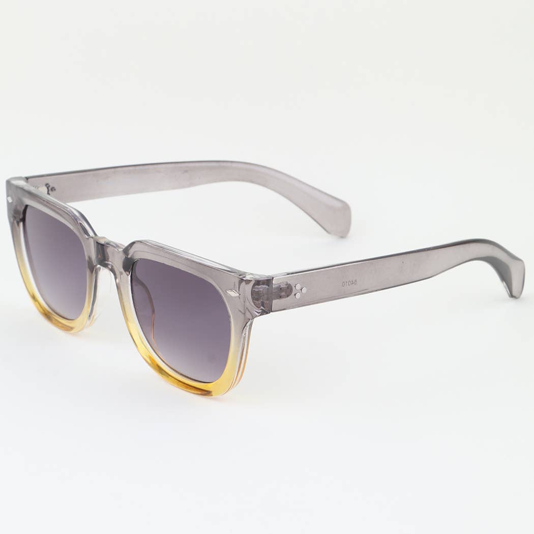 Triple Bolted Wayfarer Sunglasses: MIX
