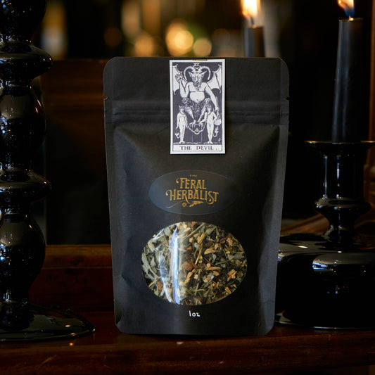 The Devil- Tarot inspired herbal tea blend