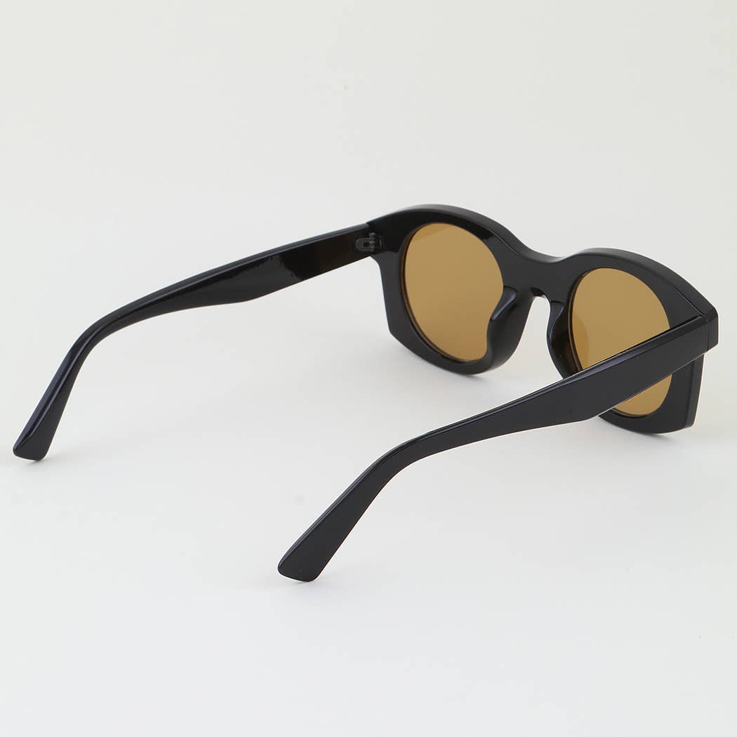 Bright Retro Round Sunglasses: MIX