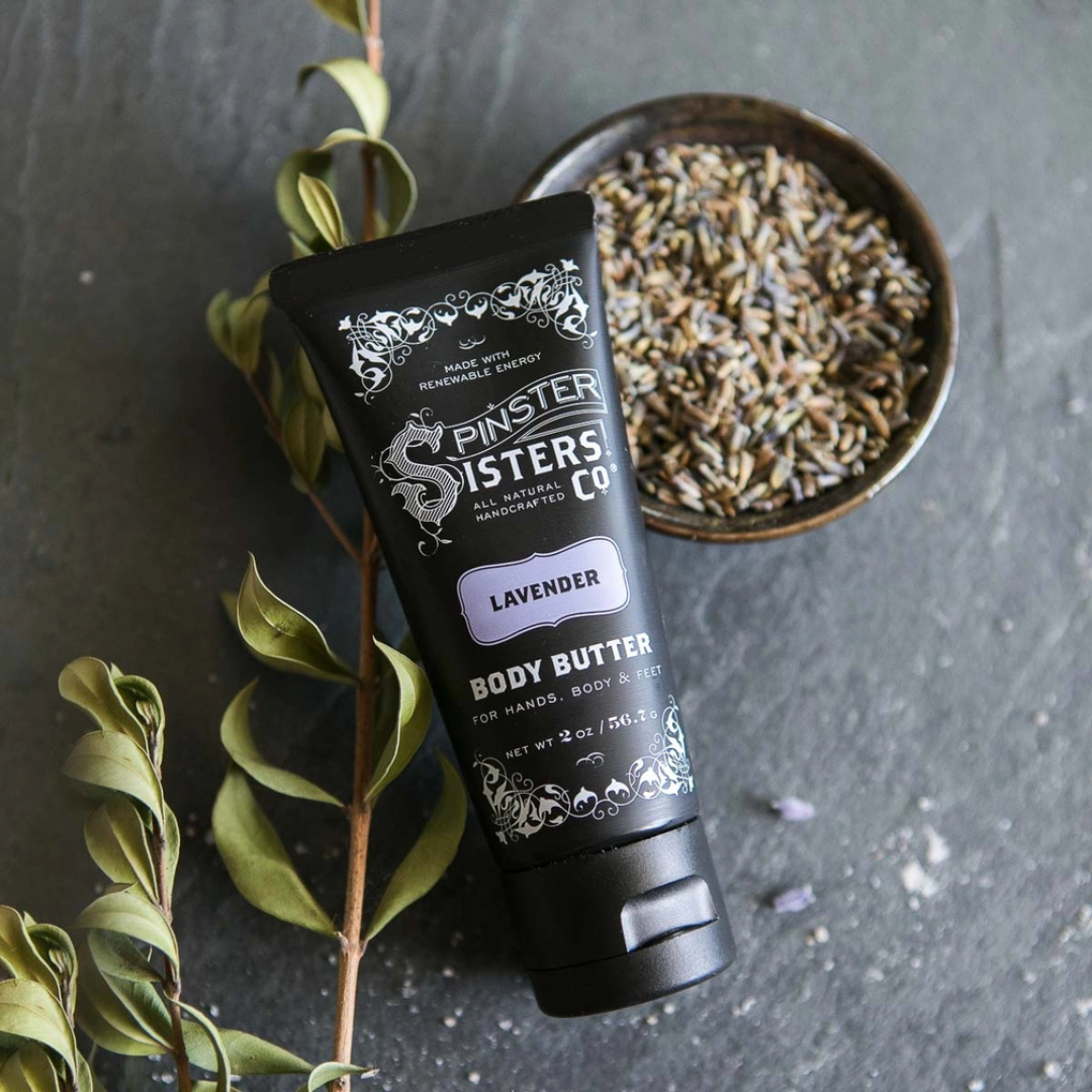 Fair Trade Shea Body Butter Lotion: Deeply Moisturizing: Moss + Magnesium