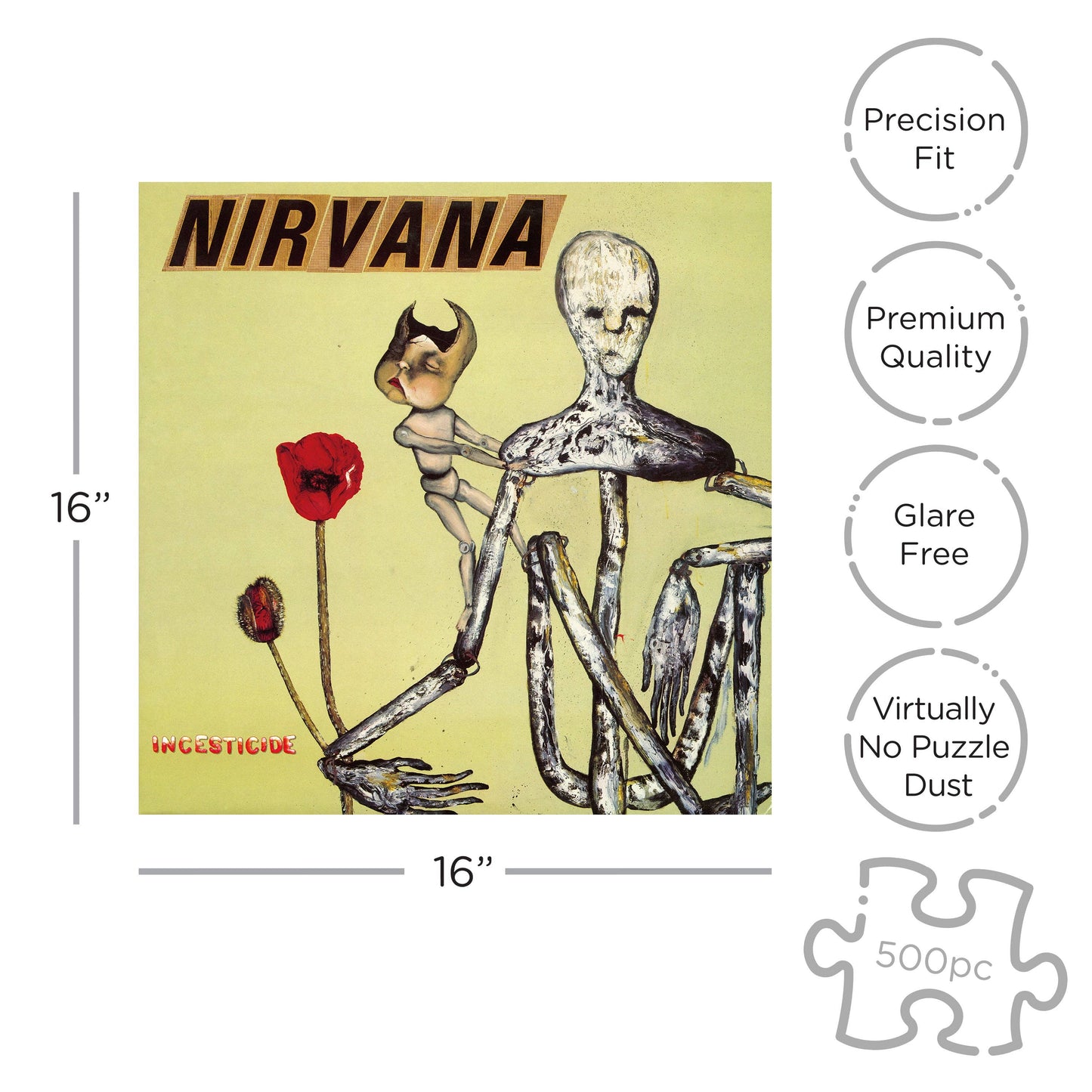 Nirvana Incesticide (500 Piece Jigsaw Puzzle)