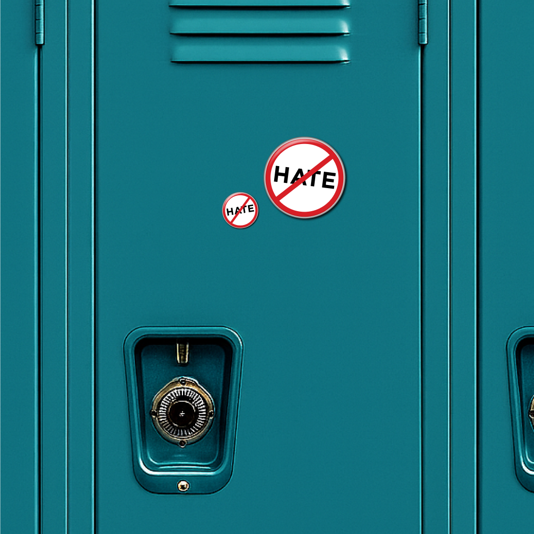 No Hate – Magnet: Small Magnet