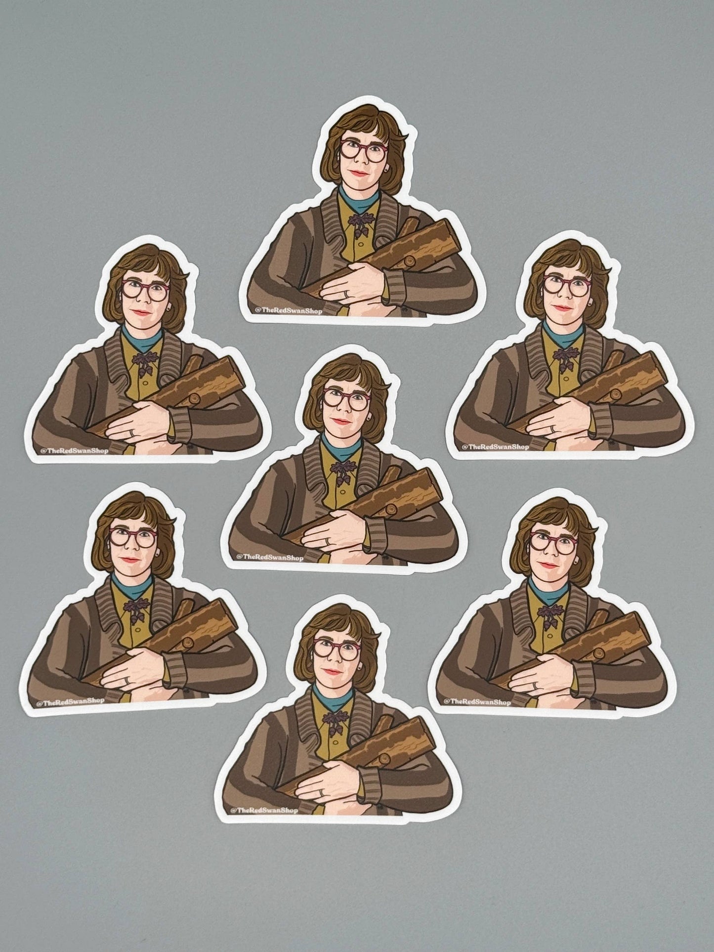 Vinyl Decal - Twin Peaks - Log Lady