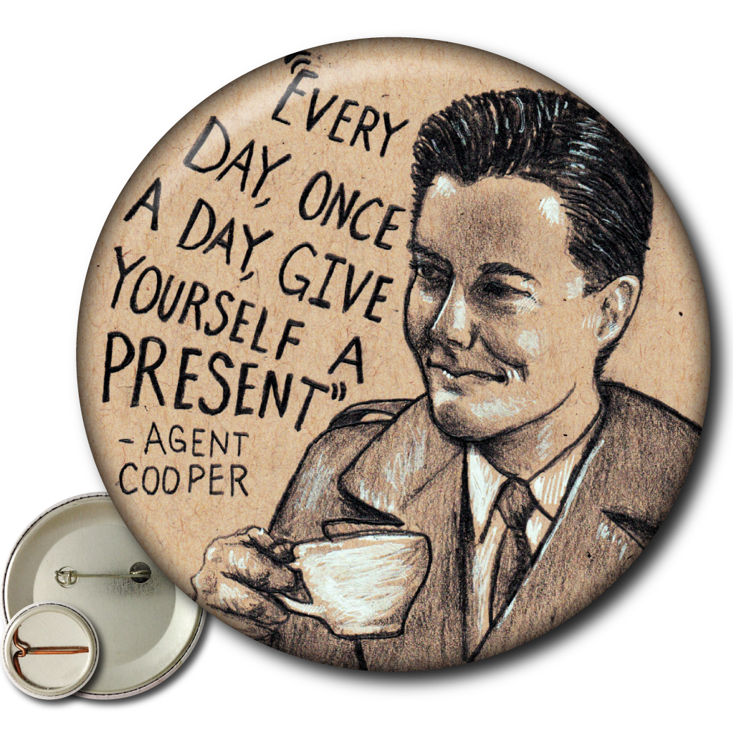 Twin Peaks (6-Pack) - Pins: Small 6-pack pins