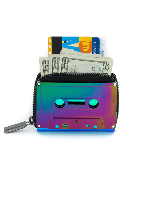70265: Retro Cassette Wallet | Electro Black