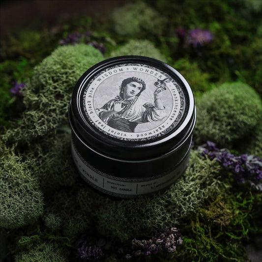 NOIR | Wisdom + Wonder | 8oz Travel Candle