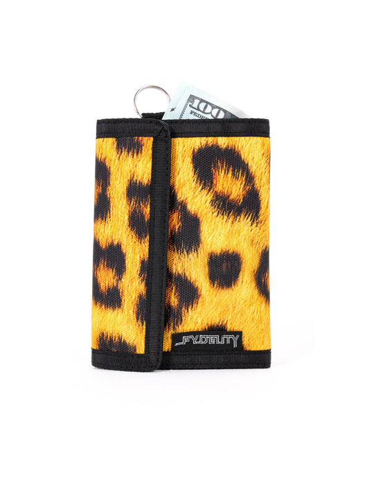 80709: 80's Bi-Fold Wallet w/ RFID Protection | LEOPARD