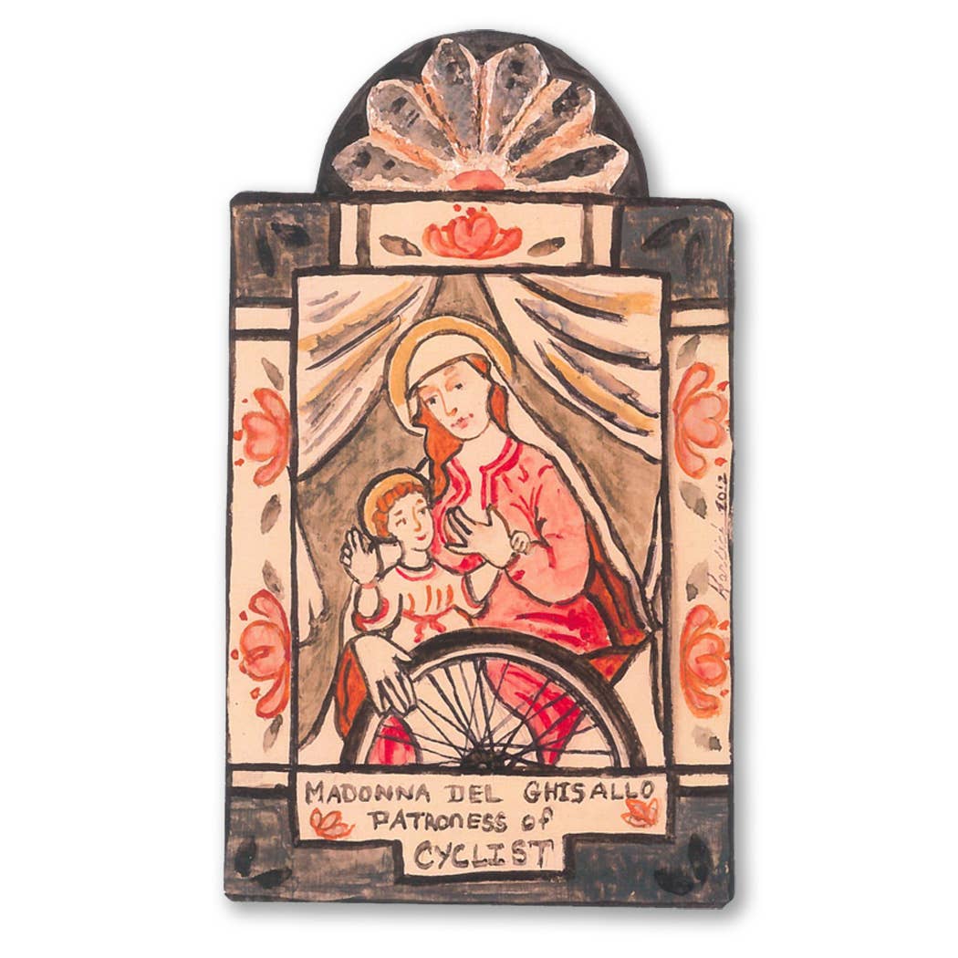 Madonna del Ghisallo - Cyclists