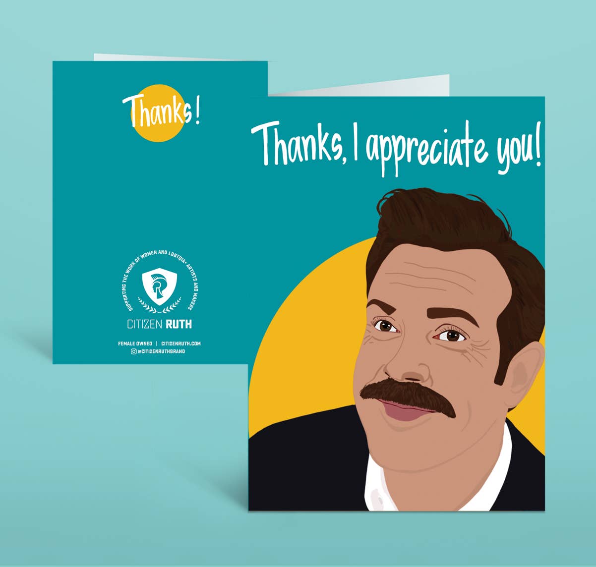 Ted Lasso Appreciate You Card