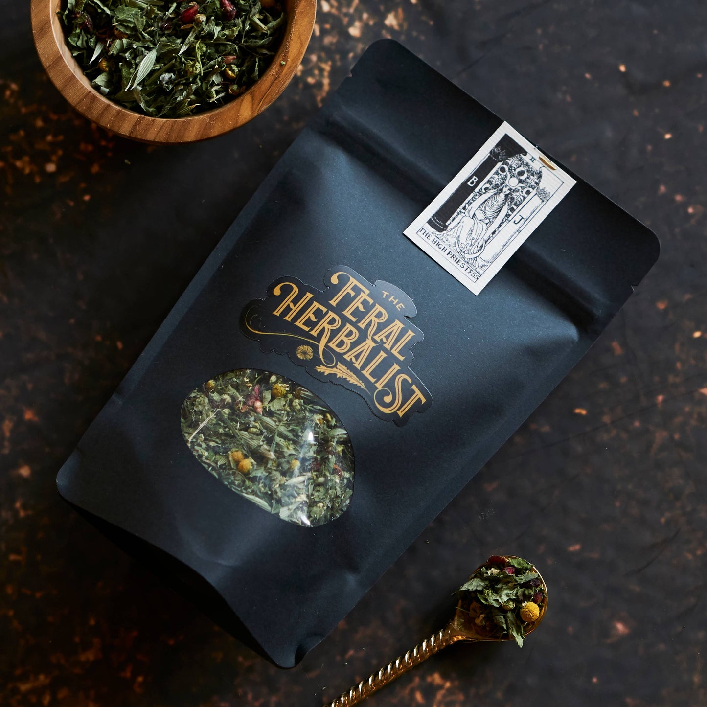 The High Priestess- a Tarot inspired herbal tea blend