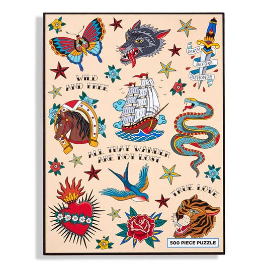 Vintage Tattoos Puzzle