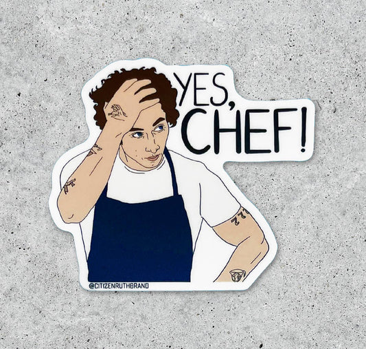 The Bear - Yes, Chef Sticker