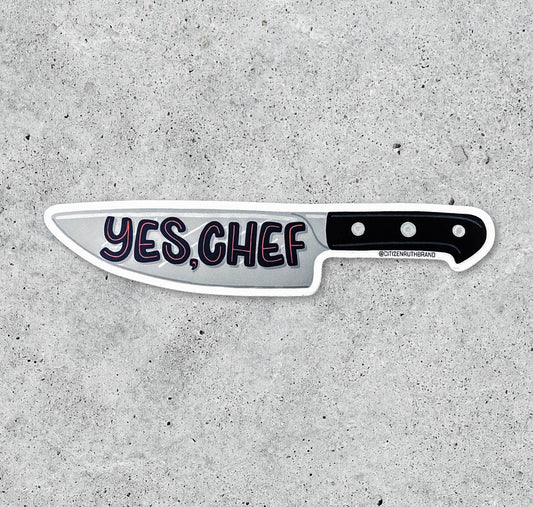 Yes, Chef Sticker
