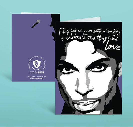 Prince Wedding Card